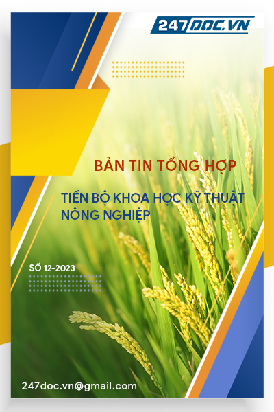 Bản tin tiến bộ Khoa học Kỹ thuật Nông nghiệp Số 12-2023