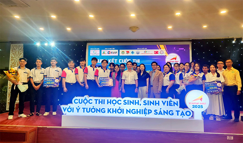 STARTUP FIRST 2025 - Vinh danh các ý tưởng khởi nghiệp xuất sắc nhất từ học sinh, sinh viên