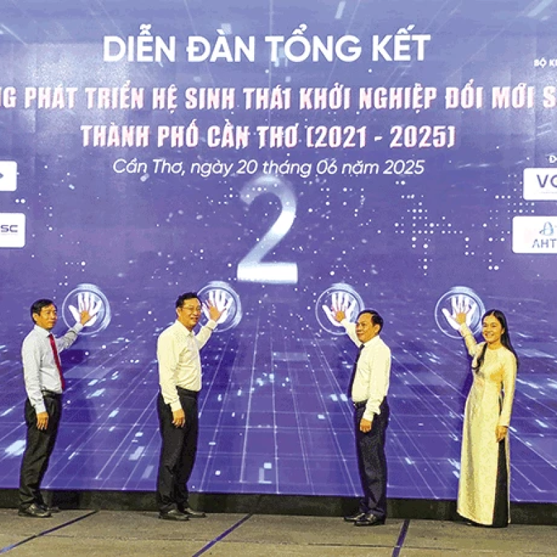 Cần Thơ tiên phong phát triển hệ sinh thái ​khởi nghiệp đổi mới sáng tạo