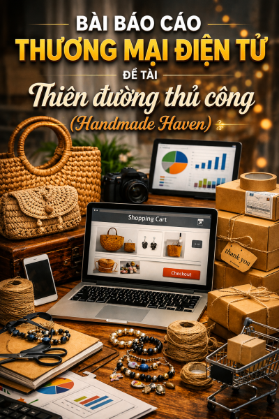 Báo cáo mô hình kinh doanh thương mại điện tử Handmade Haven