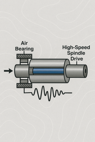 Phân tích ảnh hưởng của khí nén đến độ rung trong hệ thống truyền động trục chính tốc độ cao