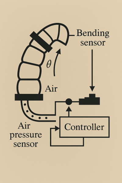 Thiết kế và điều khiển truyền động mềm đa buồng sử dụng khí nén cho ứng dụng gắp vật thể