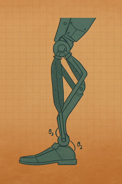 Thiết kế và điều khiển chân robot hình người sử dụng cơ nhân tạo khí nén