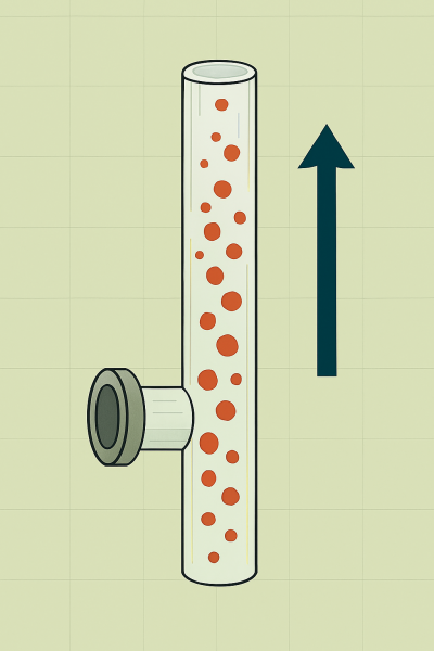 Phân tích thực nghiệm vận tốc và gia tốc hạt trong hệ thống vận chuyển khí nén pha loãng theo phương thẳng đứng