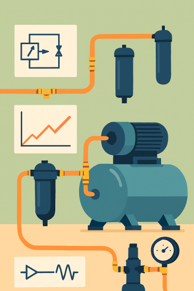 Phương pháp đánh giá và đo lường công suất hệ thống khí nén và ứng dụng thực tiễn