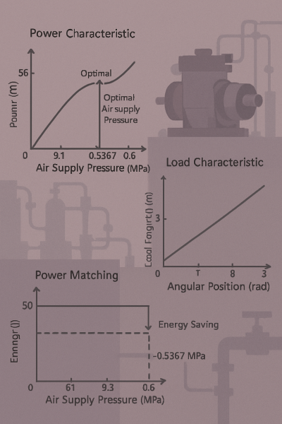 Phân tích ghép công suất nhằm tiết kiệm năng lượng cho hệ thống điều khiển servo bằng cơ cấu quay khí nén