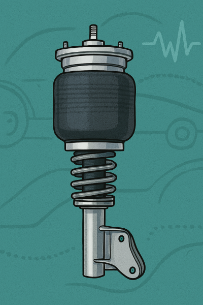 Nghiên cứu xác định đặc tính đàn hồi tĩnh của phần tử đàn hồi khí nén trong hệ thống treo