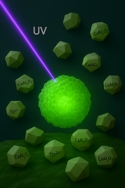 Nghiên cứu phát quang kích thích bằng tia cực tím và cực tím chân không của phosphor CaAl4O7:Tb3+ tổng hợp bằng phương pháp sol-gel