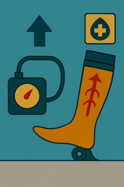 Đánh giá hiệu quả thiết bị nén khí ngắt quãng trong phòng ngừa huyết khối tĩnh mạch sâu sau thay khớp háng toàn phần