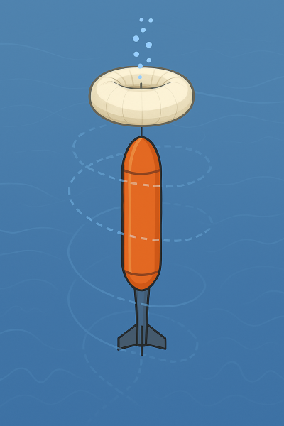 Mô phỏng đồng bộ đa ngành quá trình nổi lên bằng vòng bơm khí nén trong thu hồi phương tiện dưới nước