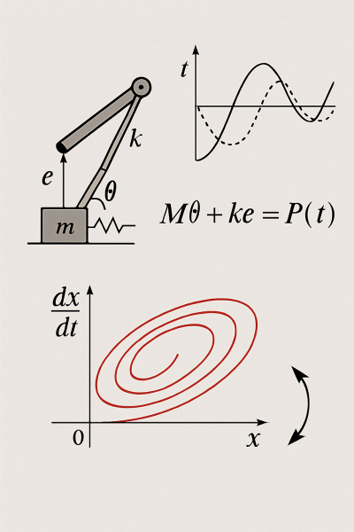 Phân tích ảnh hưởng của độ cứng và độ lệch tâm đến đặc tính động học của cơ cấu tay quay thanh truyền trong điều kiện tải biến đổi