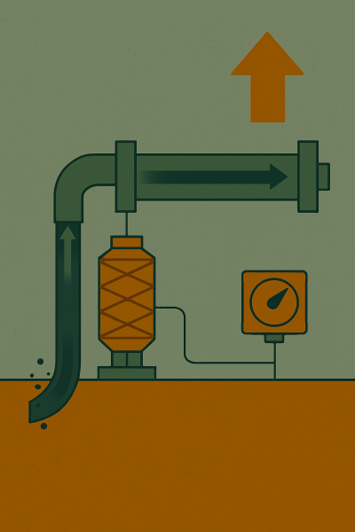 Thiết kế và phân tích hệ thống khí nén tích hợp bộ tích năng lượng đàn hồi trong truyền động công nghiệp