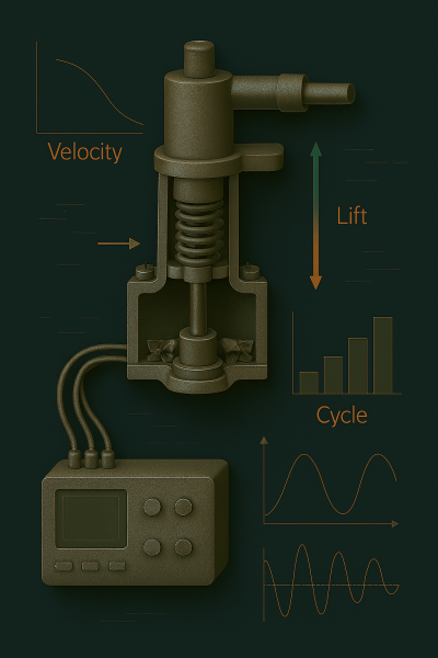 Hệ thống điều khiển van biến thiên điện-khí cho động cơ không cam: Phần I – phát triển và đặc tính hóa