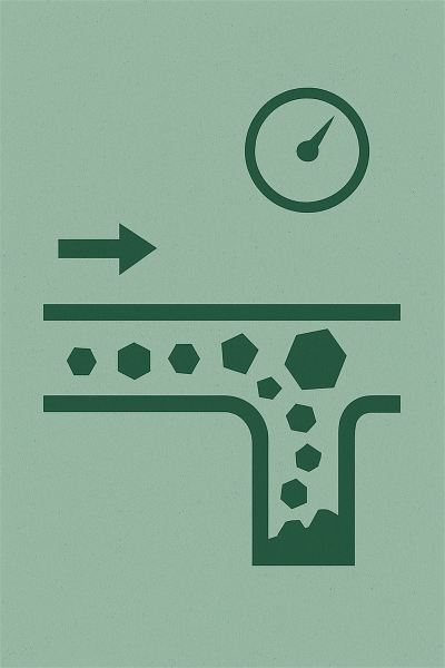 Mô phỏng ảnh hưởng của áp suất dòng khí đến vận chuyển khí nén pha đặc than nghiền trong ống dẫn
