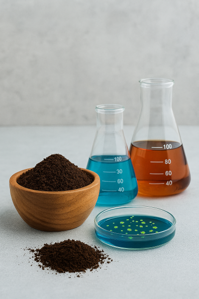 Nghiên cứu chế tạo vật liệu hấp phụ từ bã cà phê để xử lý kim loại nặng trong nước thải