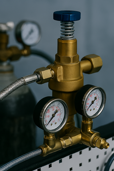 Phân tích và thiết kế van giảm áp khí nén áp suất cao sử dụng cuộn tiết lưu