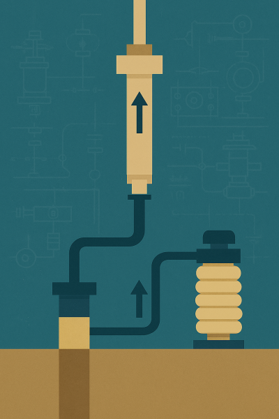 Nghiên cứu các thông số hiệu suất chính của bộ căng thủy-khí cho hệ thống ống đứng căng trên