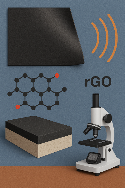 Tăng cường khả năng che chắn nhiễu điện từ của màng linh hoạt bằng lớp phủ graphene oxide khử