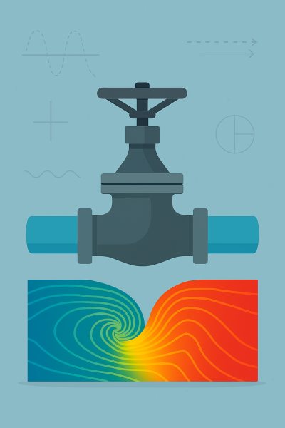 Phân tích ảnh hưởng của độ mở van đến đặc tính dòng chảy trong hệ thống khí nén sử dụng mô hình CFD