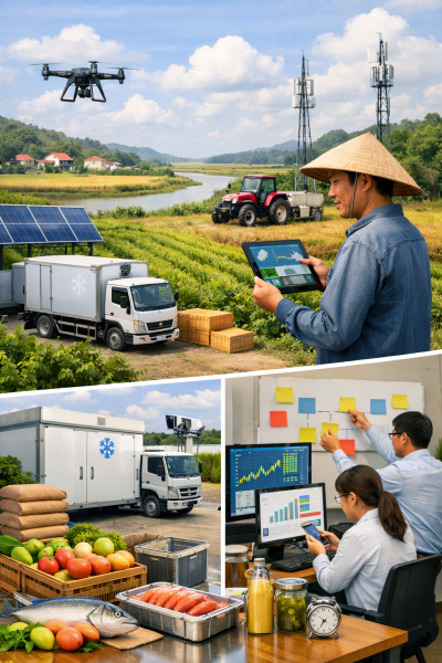 Nông nghiệp thông minh ĐBSCL – Chuyển đổi từ tư duy sản xuất sang kinh tế số và hệ sinh thái liên kết bền vững