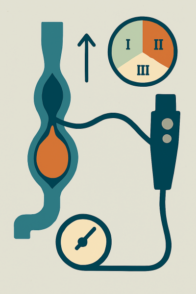 Đánh giá hiệu quả điều trị achalasia bằng POEM sau thất bại với giãn khí nén: phân tích theo phân loại Chicago