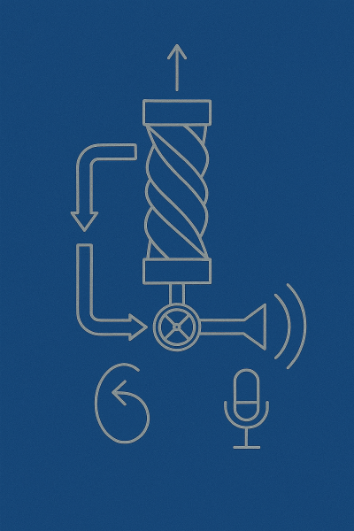 Biến dạng sụp đổ phối hợp của cấu trúc xoắn giúp kích hoạt cơ nhân tạo khí nén xoắn