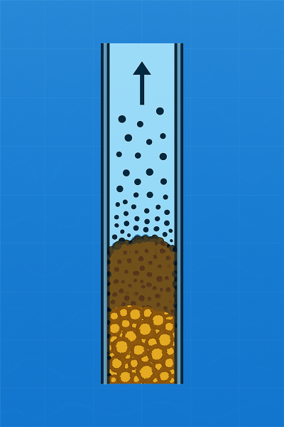 Đặc điểm và cơ chế hình thành dòng nút trong ống đứng công nghiệp của hệ thống vận chuyển khí nén pha đặc than nghiền